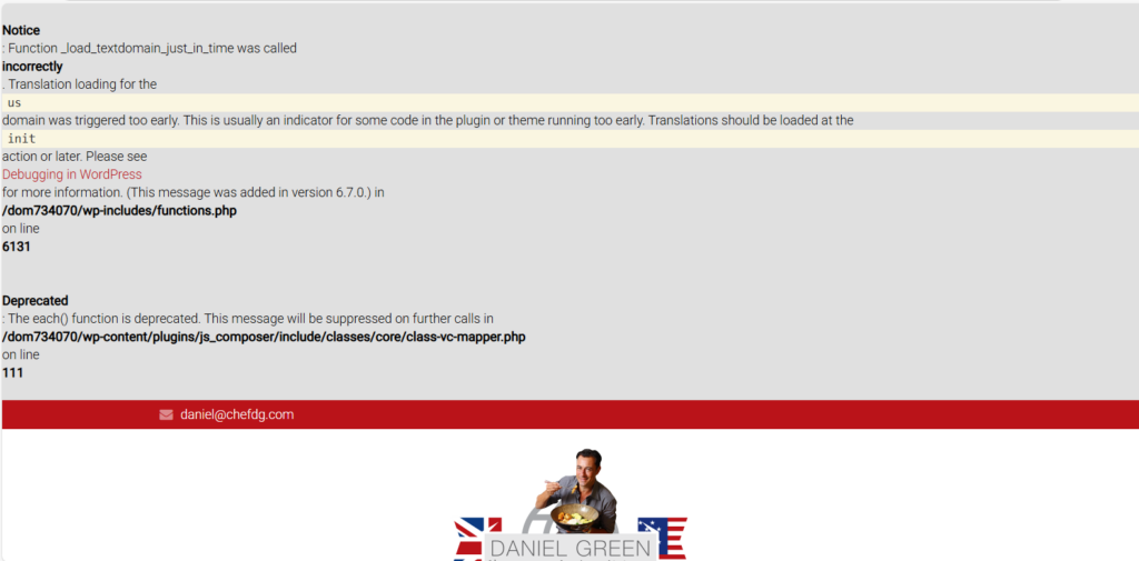 Screenshot of a software error message regarding gsettings and D-Bus session issues.